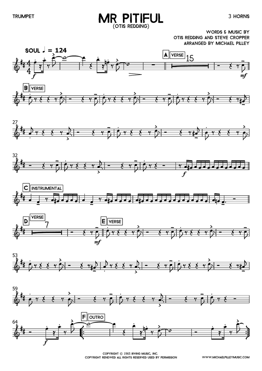 Mr. Pitiful Small Ensemble scores gallery preview page 2