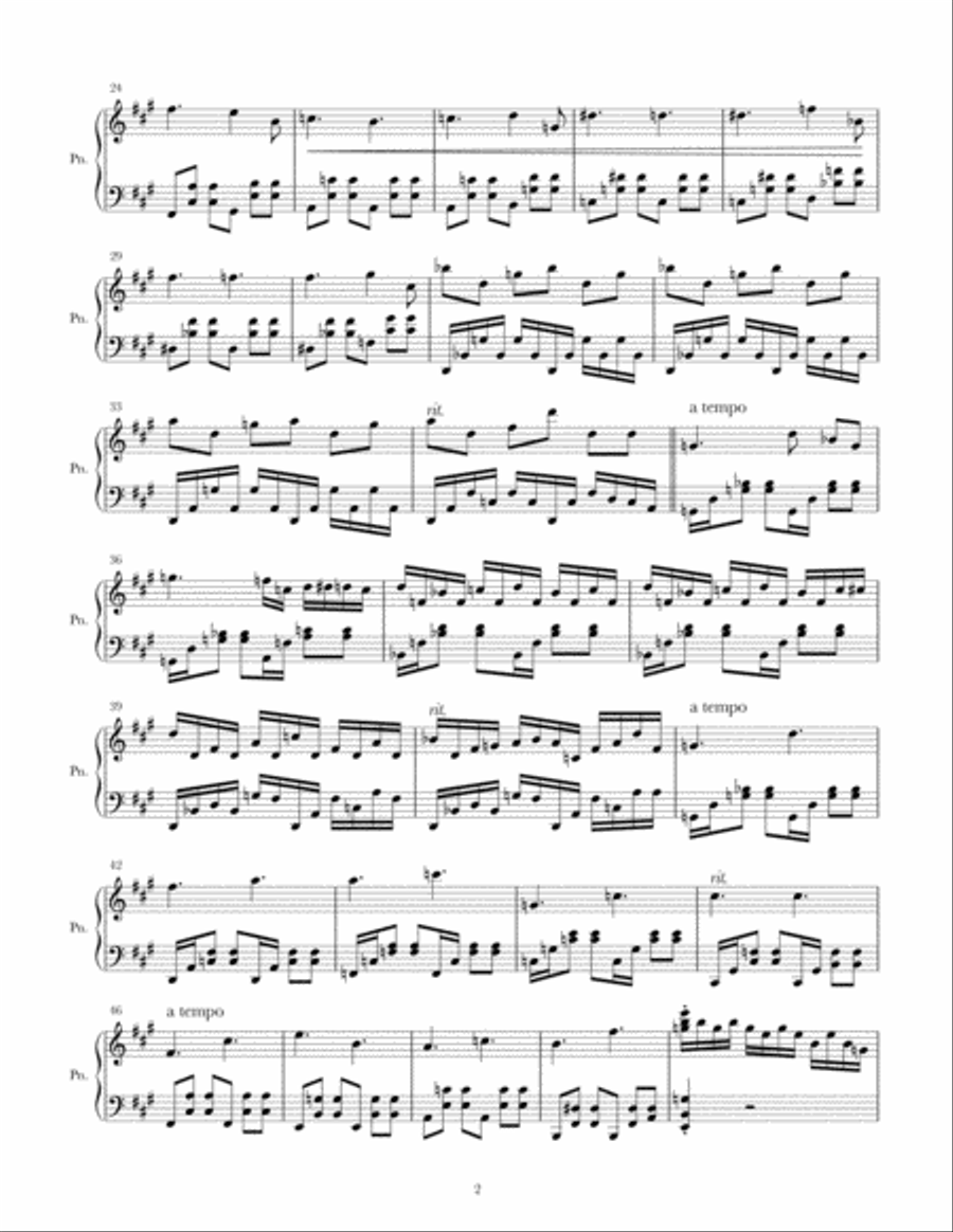 A Short Story Piano Solo scores gallery preview page 2