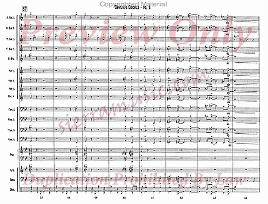 Daylie's Double Big Band scores gallery preview page 9