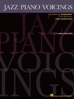 Book cover for Jazz Piano Voicings