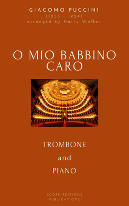 Book cover for Puccini: O Mio Babbino Caro (for Trombone and Piano)