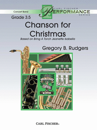 Book cover for Chanson for Christmas