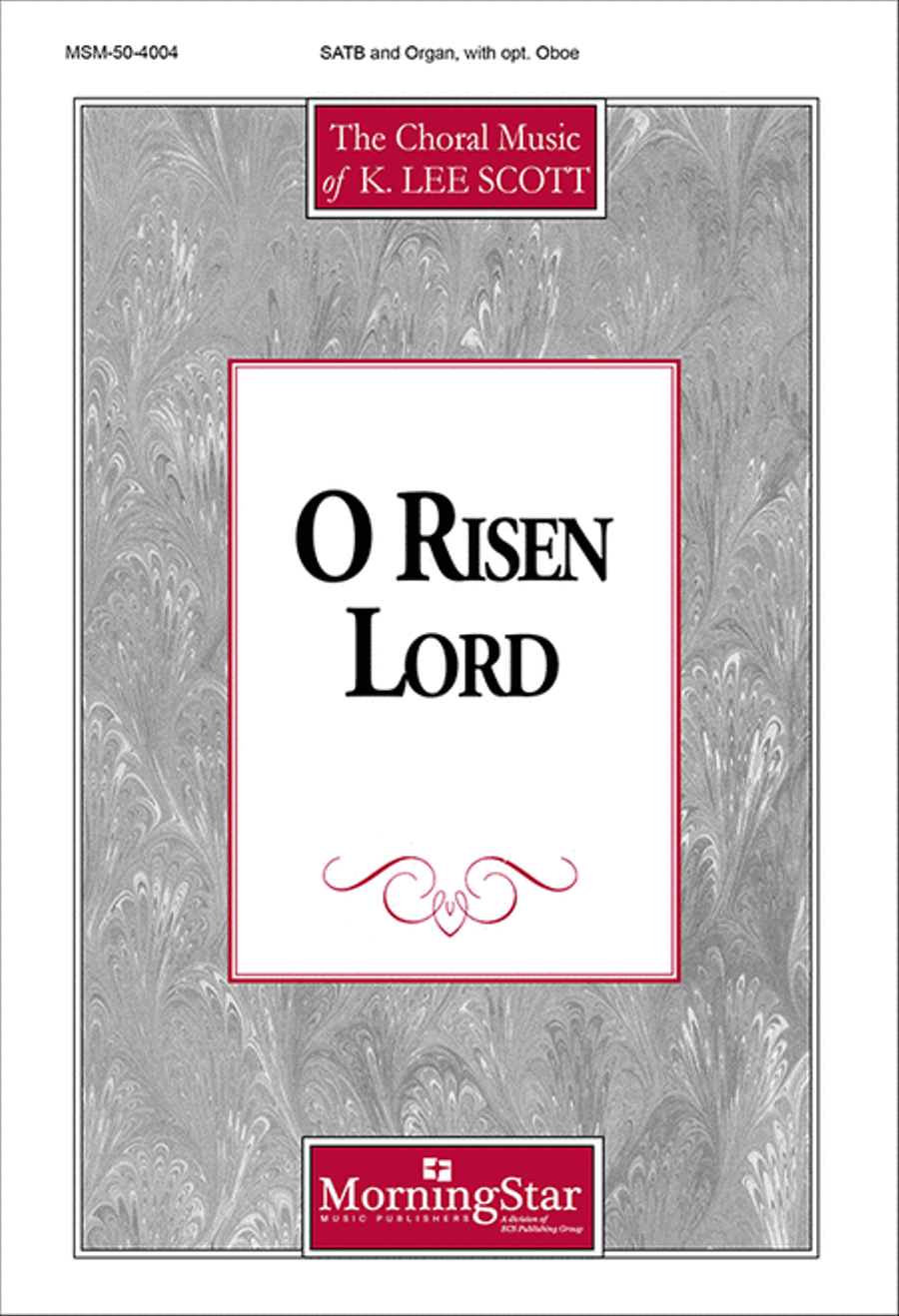 O Risen Lord O Risen Lord 4-Part scores gallery preview page 1
