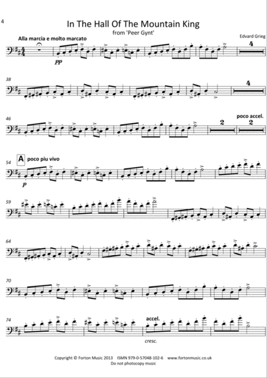 Contrabassoon solo sale