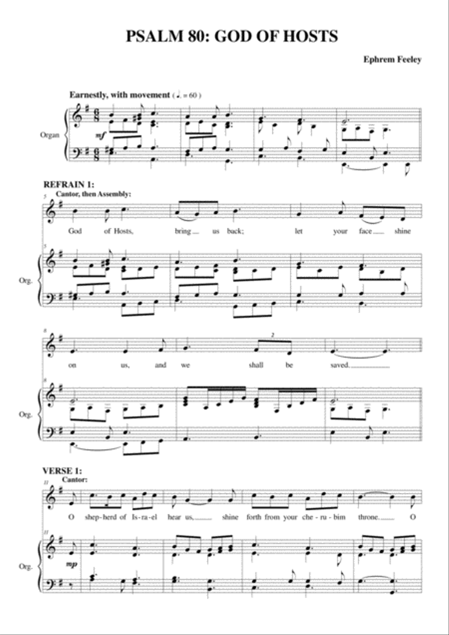 Psalm 80: God of Hosts