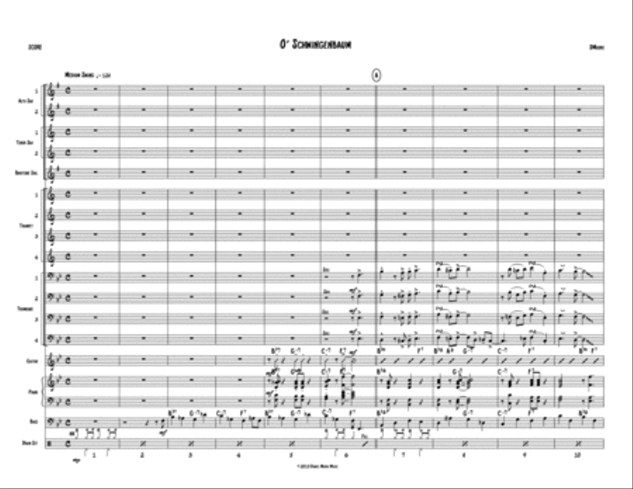 O' Schwingenbaum O' Schwingenbaum Jazz Ensemble scores gallery preview page 2