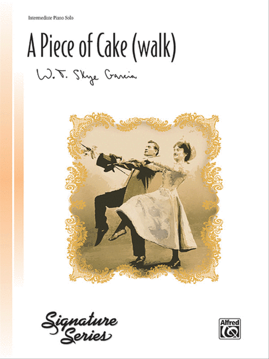 A Piece of Cake (walk) A Piece of Cake (walk) Piano Solo scores gallery preview page 1