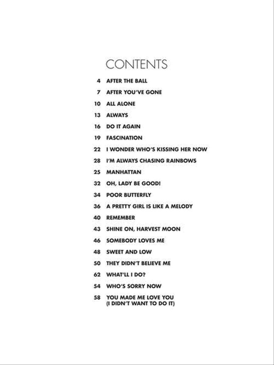 Piano Standards Piano Solo scores gallery preview page 4