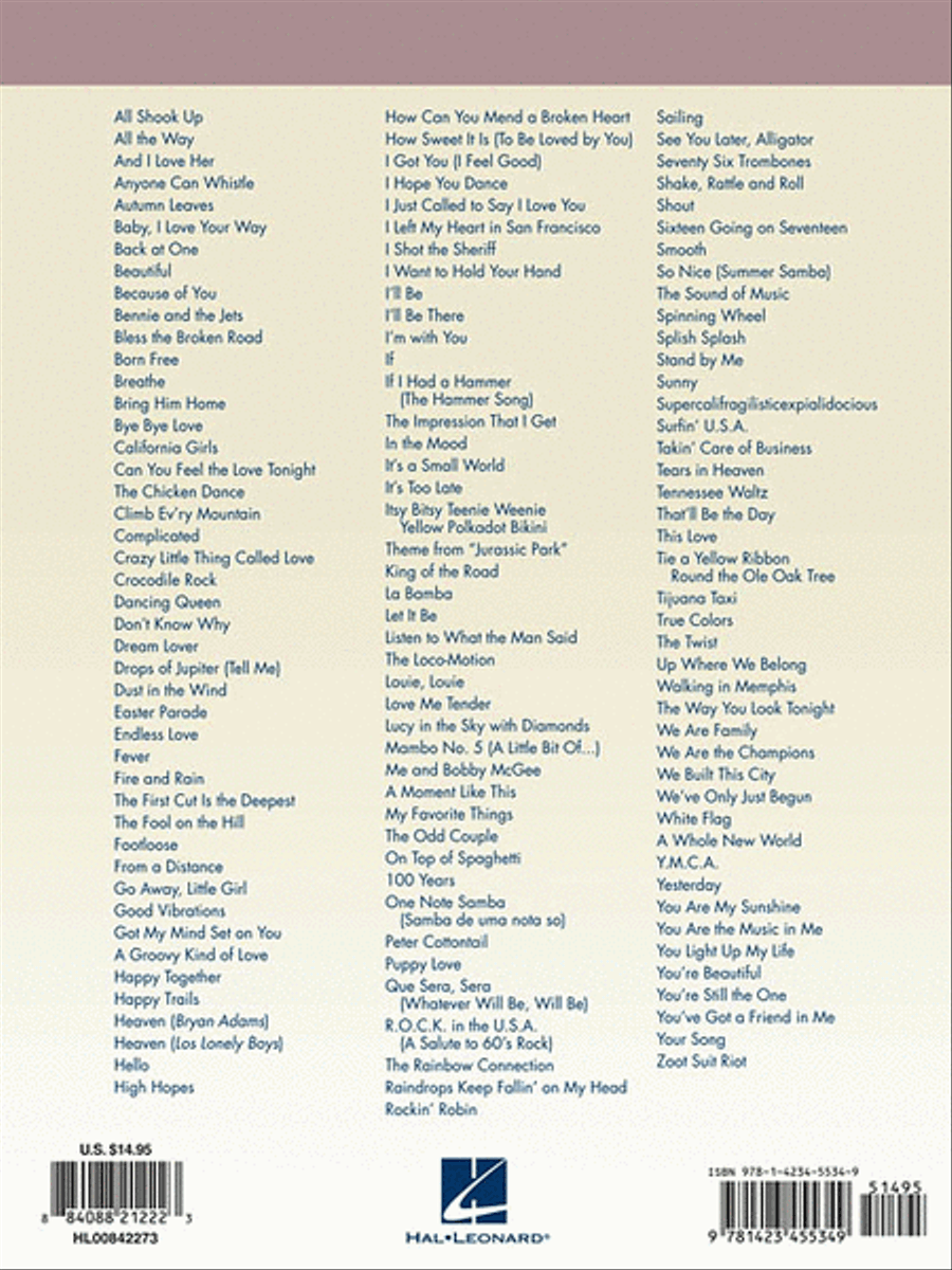 Essential Songs for Tenor Sax Tenor Saxophone scores gallery preview page 2