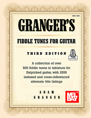 Book cover for Granger's Fiddle Tunes for Guitar?
