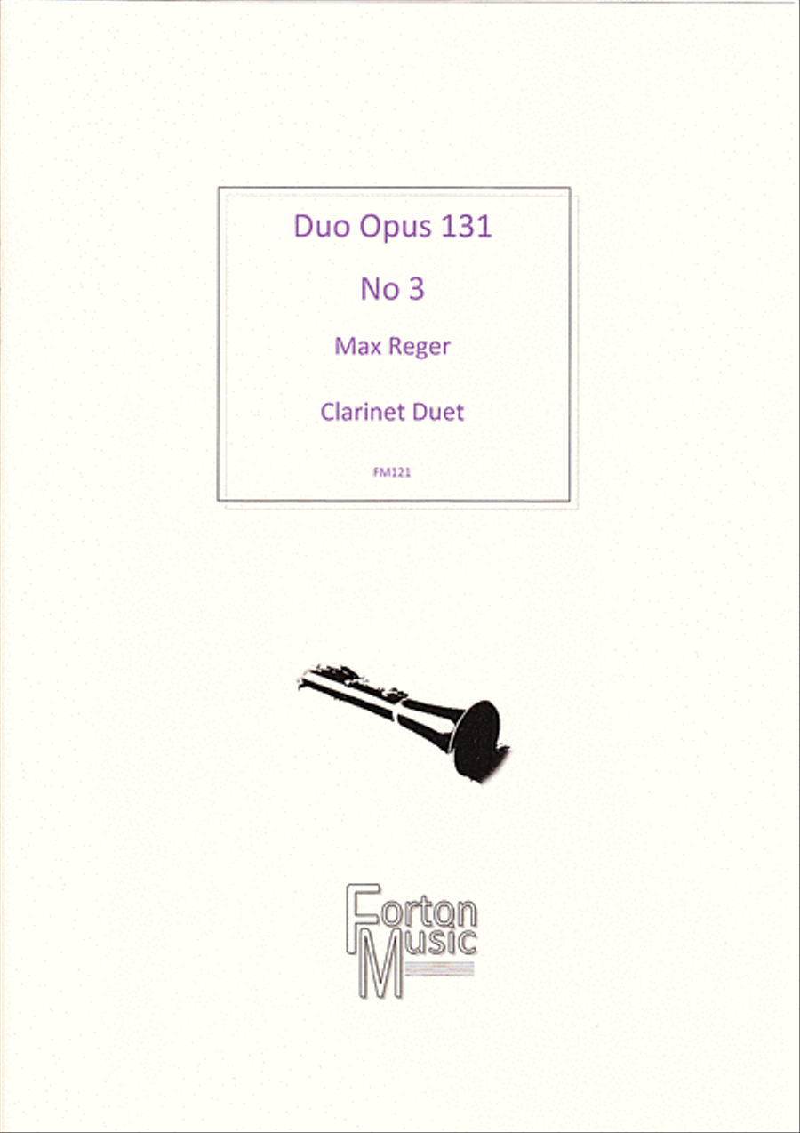 Duo Opus 131 no 3 Duo Opus 131 no 3 Clarinet Duet scores gallery preview page 1