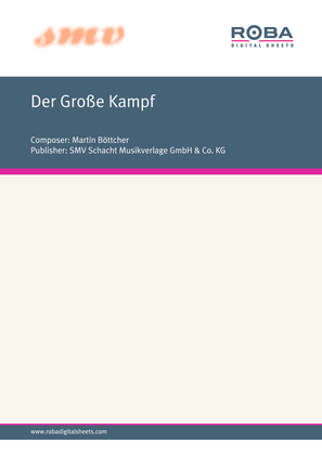Book cover for Der Grosse Kampf