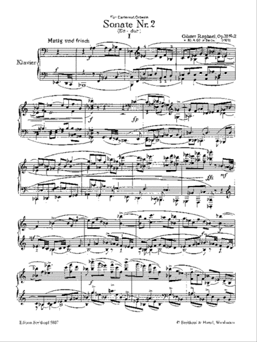 2 Sonatas Op. 38 Piano Solo scores gallery preview page 2
