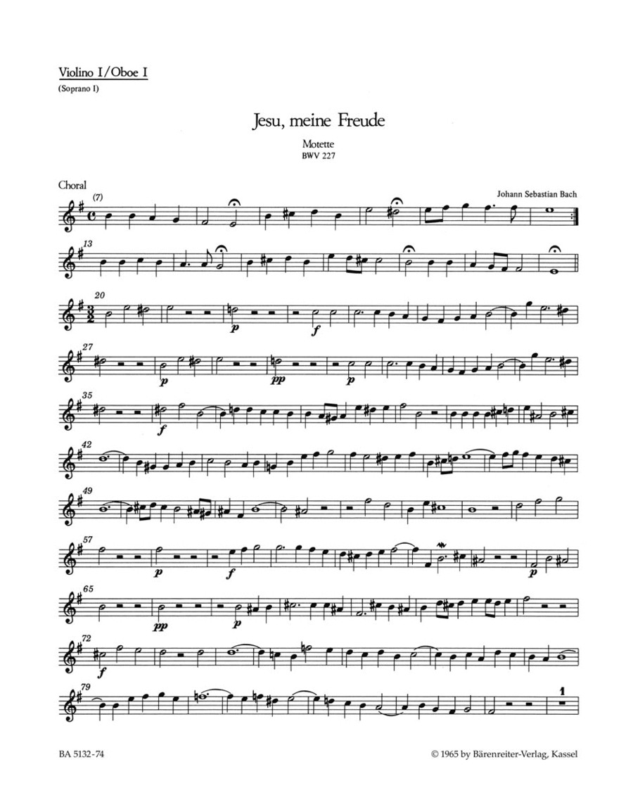 Jesu, meine Freude, BWV 227