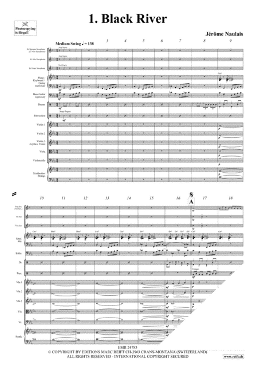 Play With Your Band Volume 2 Saxophone Ensemble scores gallery preview page 4