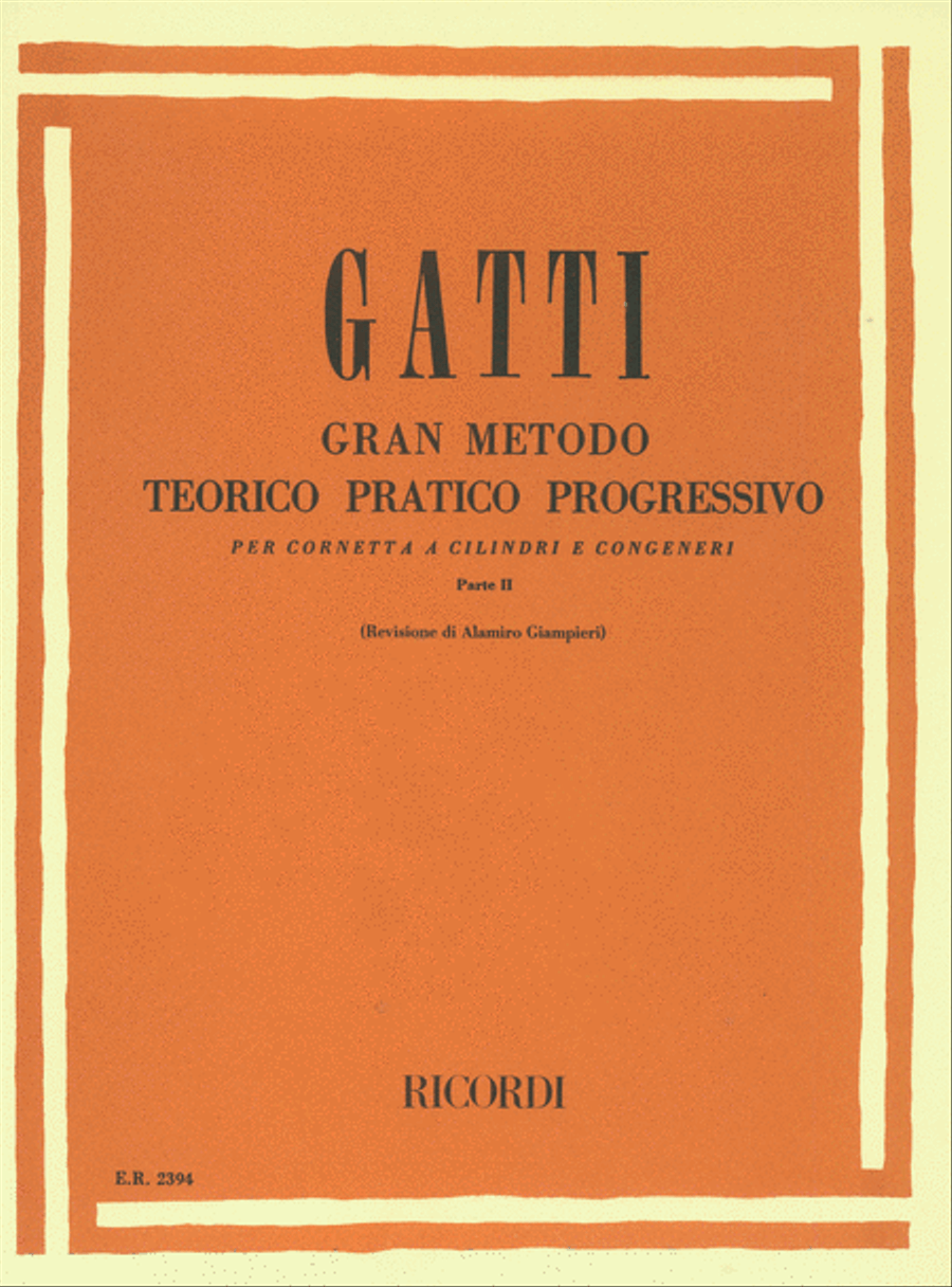 Gran Metodo Part II: Teorico Pratico Progressivo Trumpet scores gallery preview page 1
