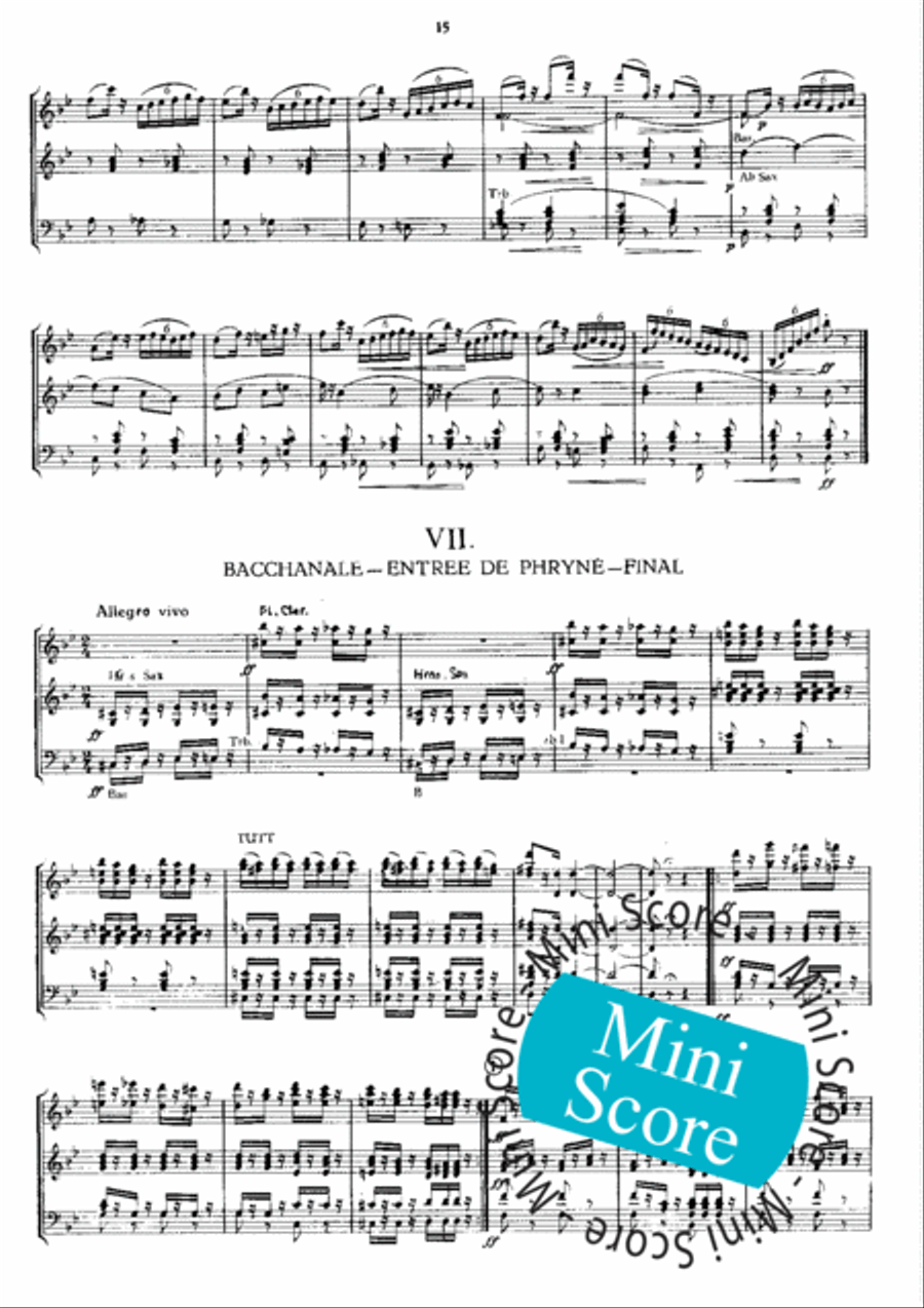 Faust Ballet Faust Ballet Concert Band scores gallery preview page 19
