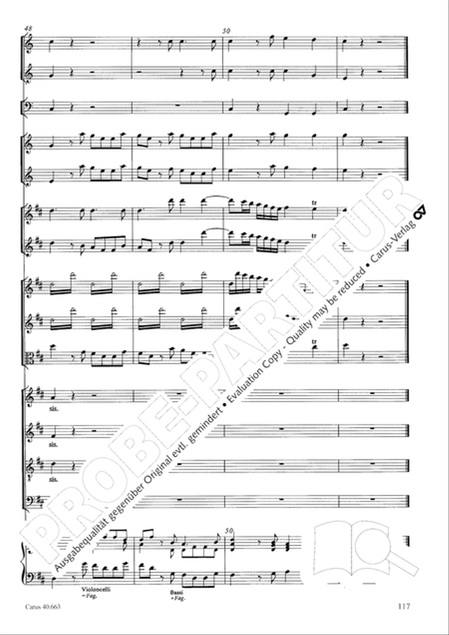 Mass in D minor (Missa in d) ATB scores gallery preview page 133