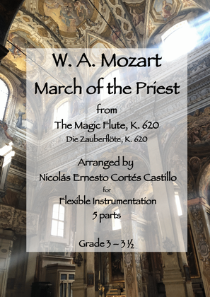 Mozart- March of the Priest (The Magic Flute) for Flexible Instrumentation