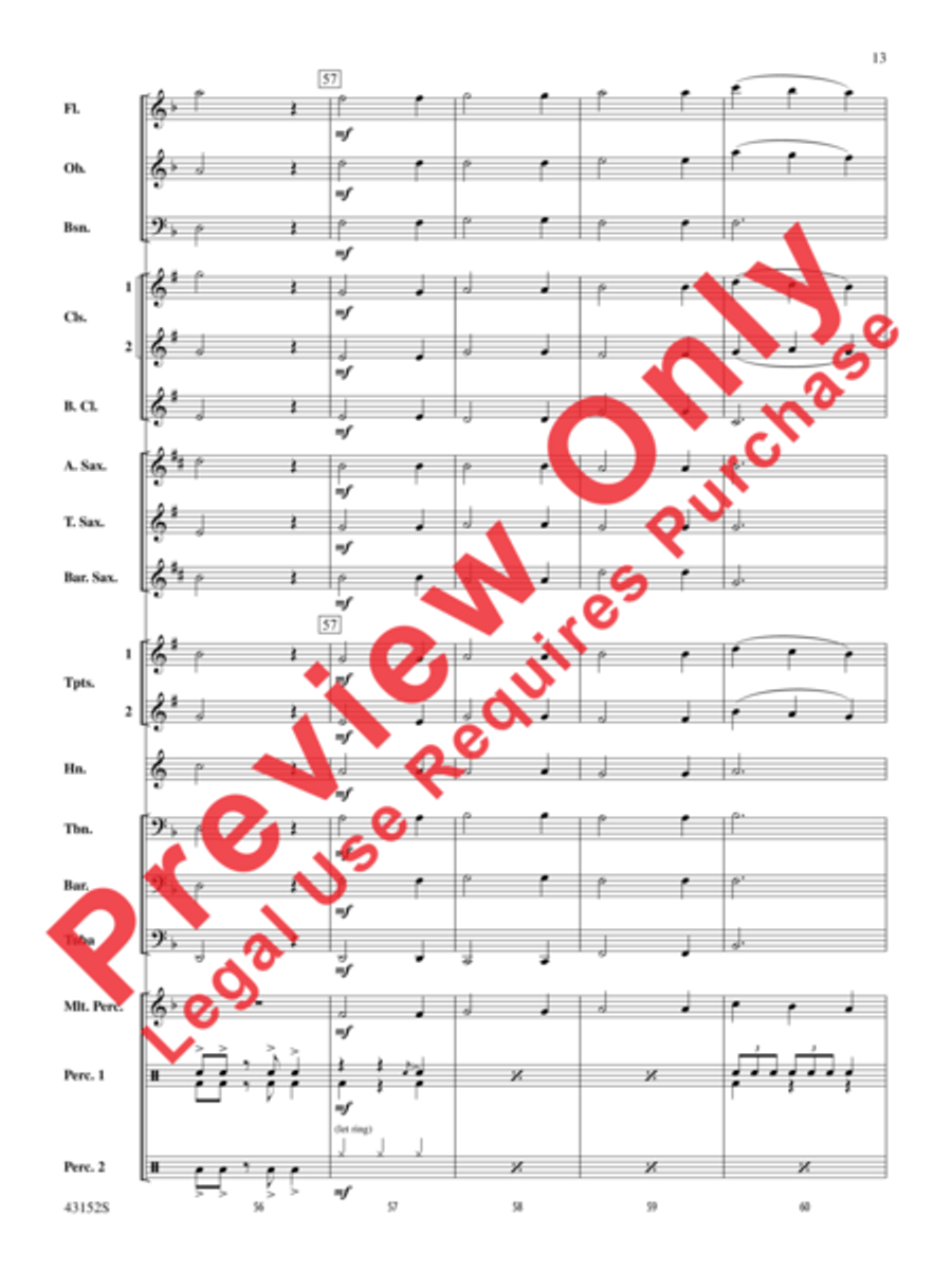 The Kings of Swing Concert Band scores gallery preview page 5