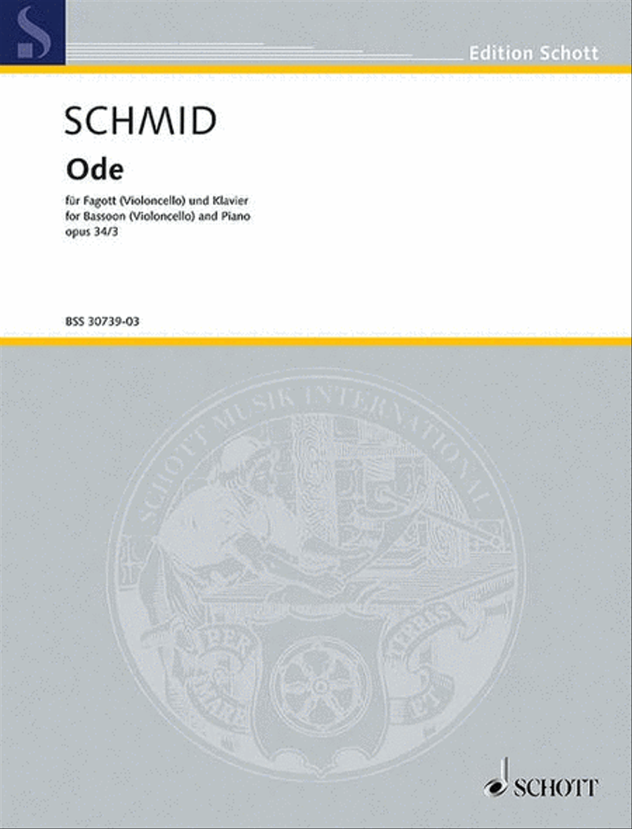 Ode Bassoon Solo scores gallery preview page 1