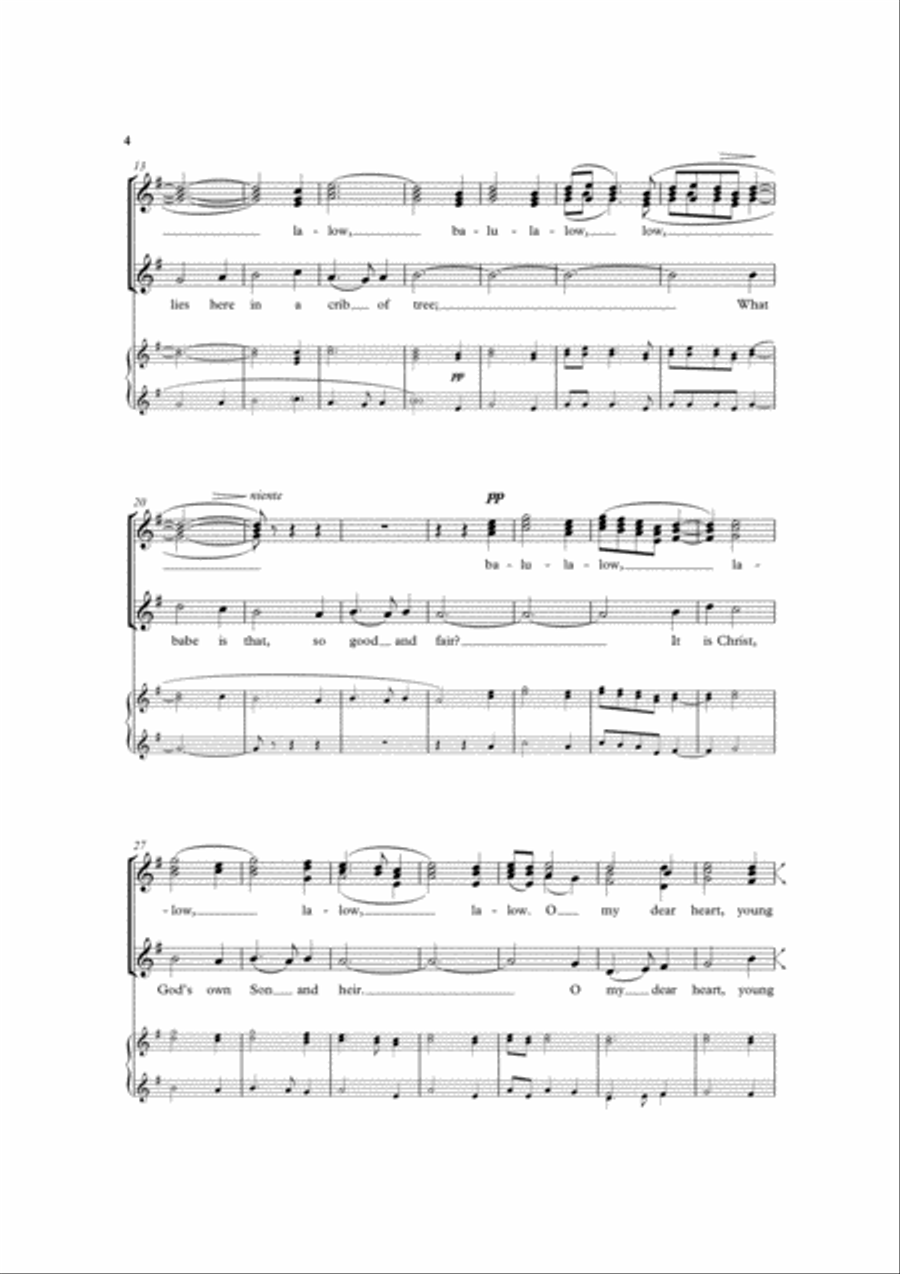 O My Dear Heart O My Dear Heart 3-Part scores gallery preview page 3