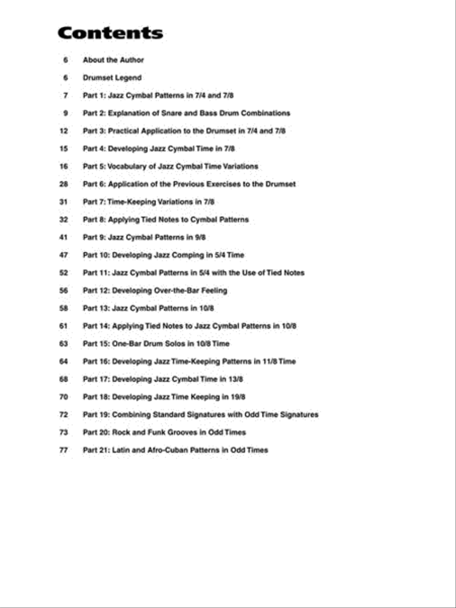 Odd Times Drums scores gallery preview page 3