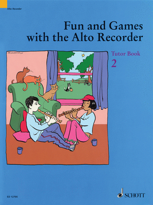 Book cover for Fun and Games with the Alto Recorder