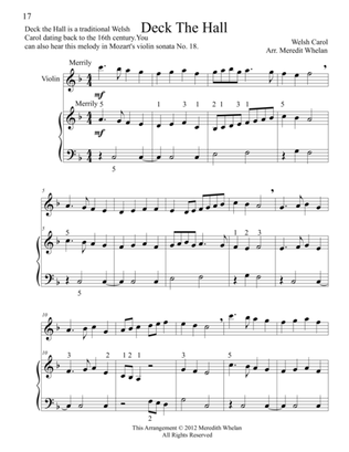 Christmas Duets for Violin & Piano: 11 Traditional Carols