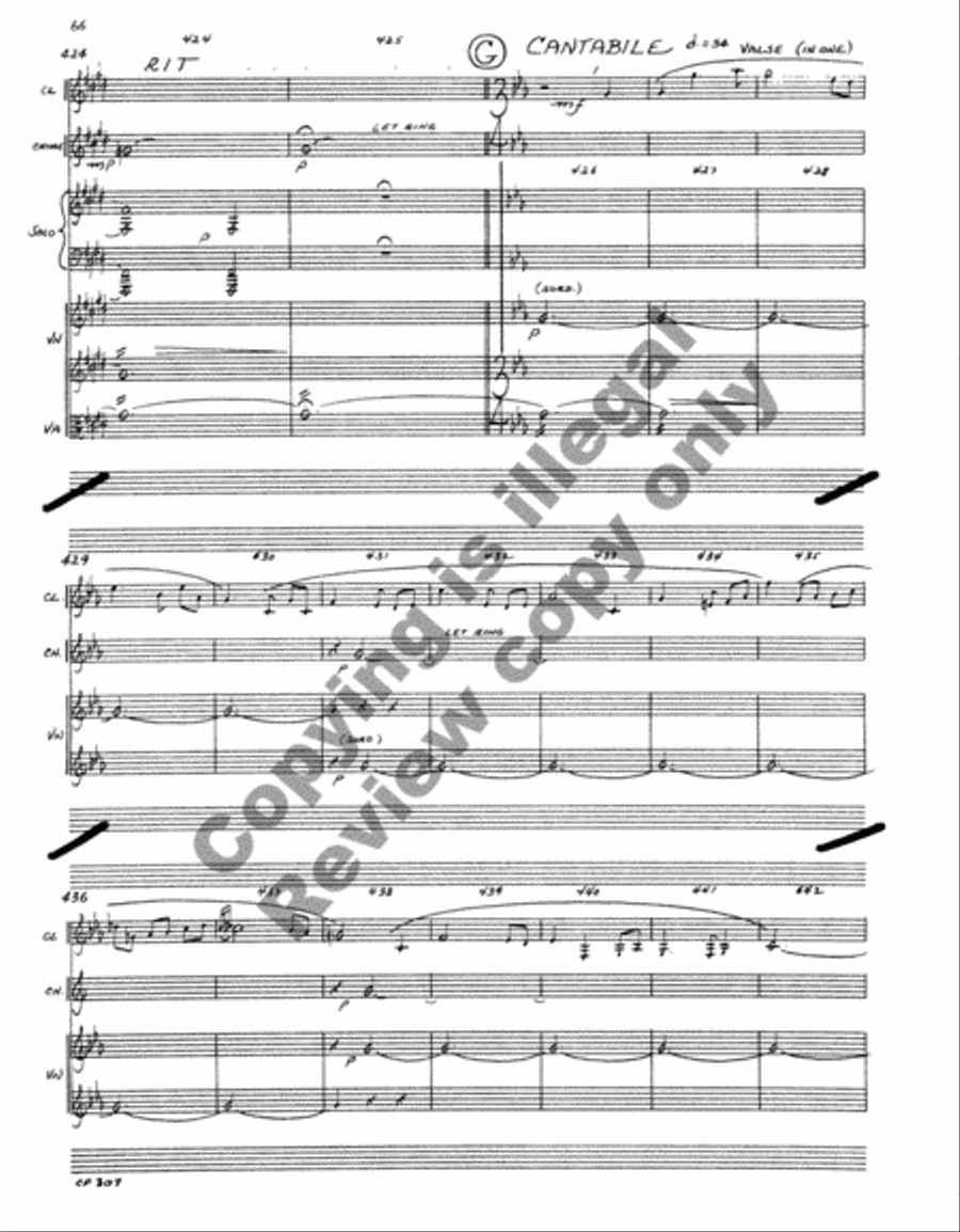 Variations on a Theme of Shostakovich (Orchesta Score) Full Orchestra scores gallery preview page 157