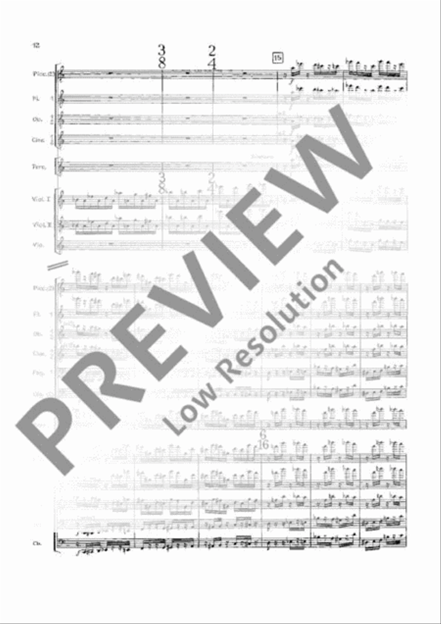 Viola Concerto Viola Concerto Orchestra scores gallery preview page 15