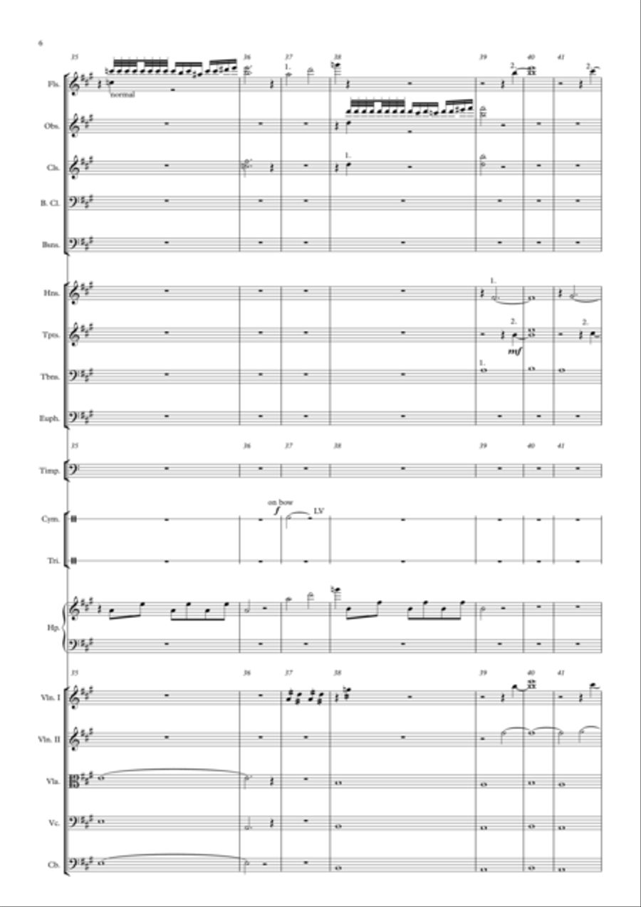 Horizon - Beyond Vision Horizon - Beyond Vision Full Orchestra scores gallery preview page 6