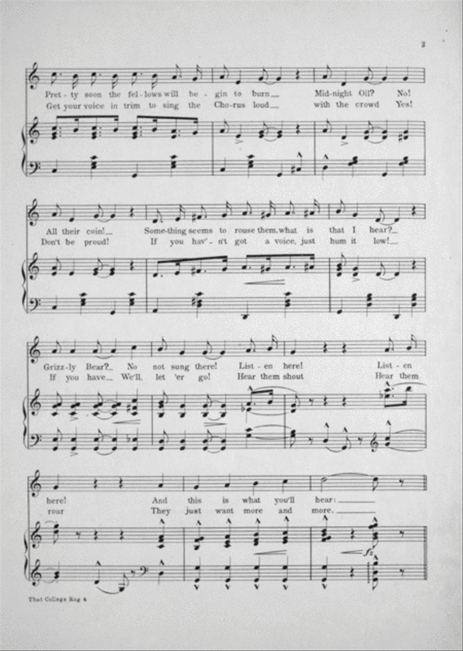 That College Rag Voice scores gallery preview page 3