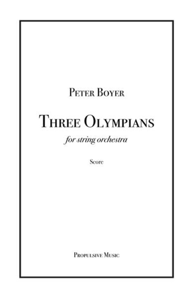 Three Olympians (score)