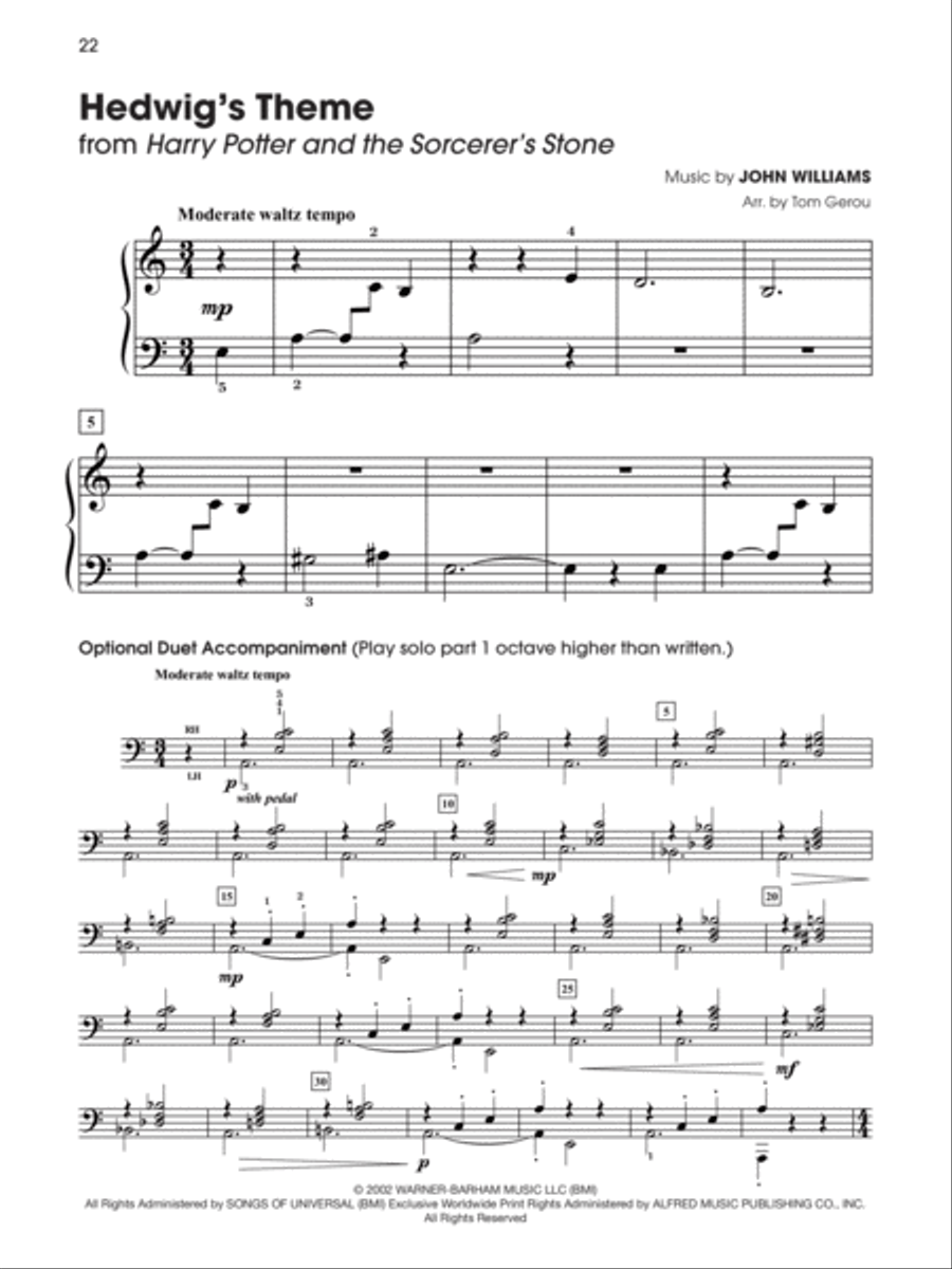 5 Finger Halloween Fun Easy Piano scores gallery preview page 9