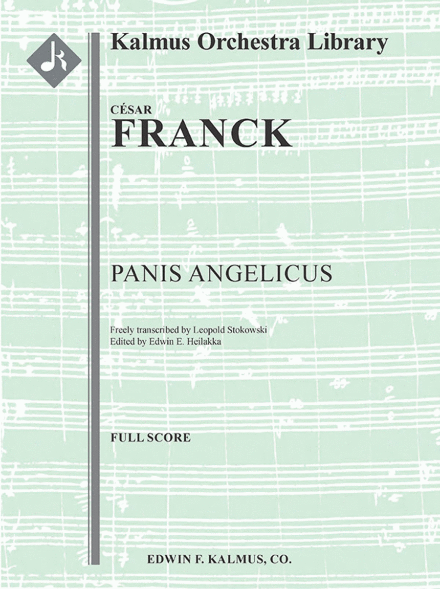 Panis Angelicus Full Orchestra scores gallery preview page 1