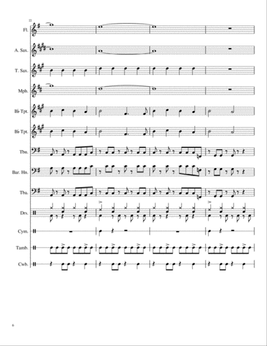 Shake It Off Shake It Off Large Ensemble scores gallery preview page 6
