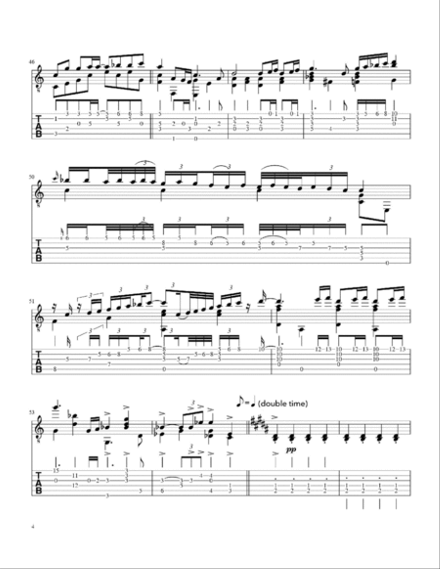 Bohemian Rhapsody Acoustic Guitar scores gallery preview page 4
