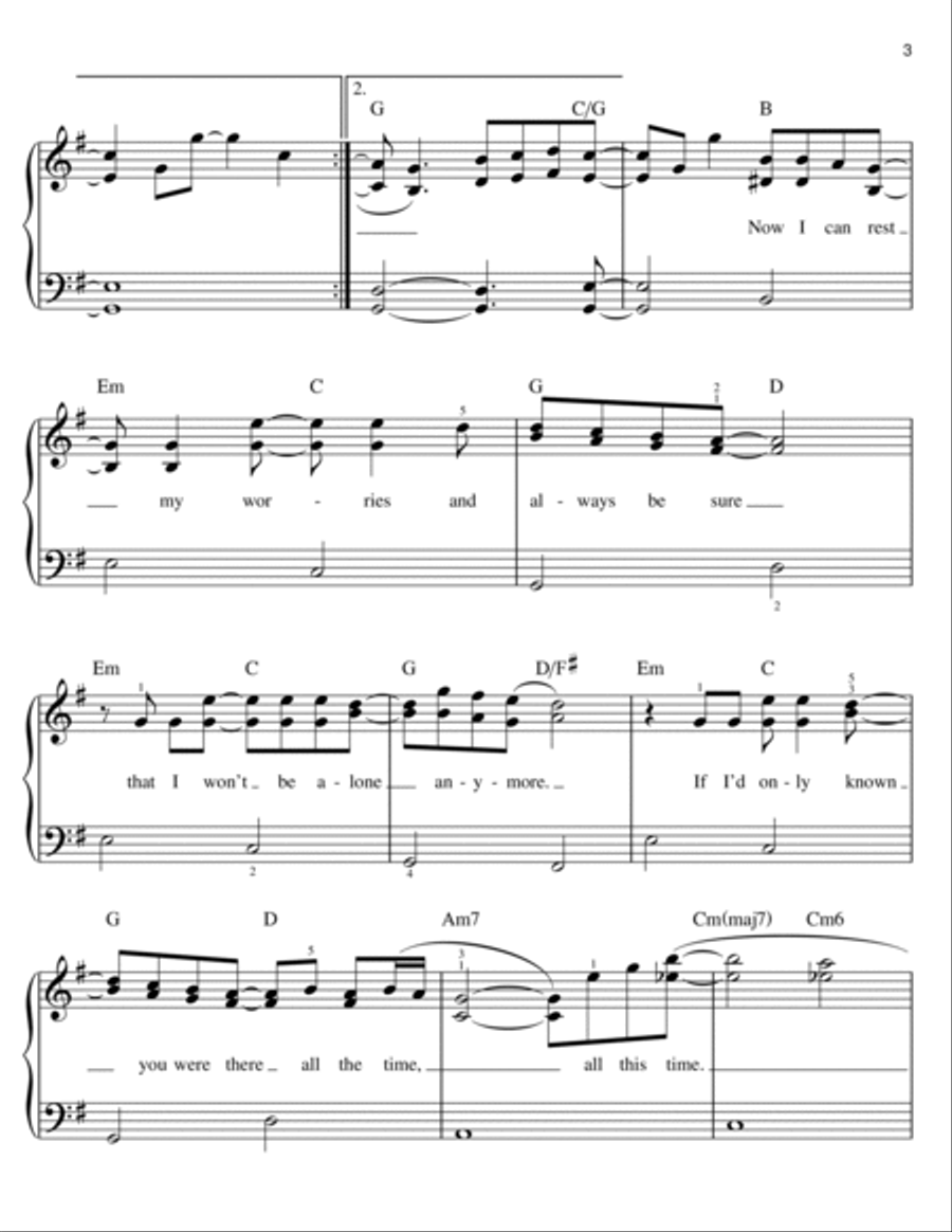 Now And Forever Voice scores gallery preview page 3