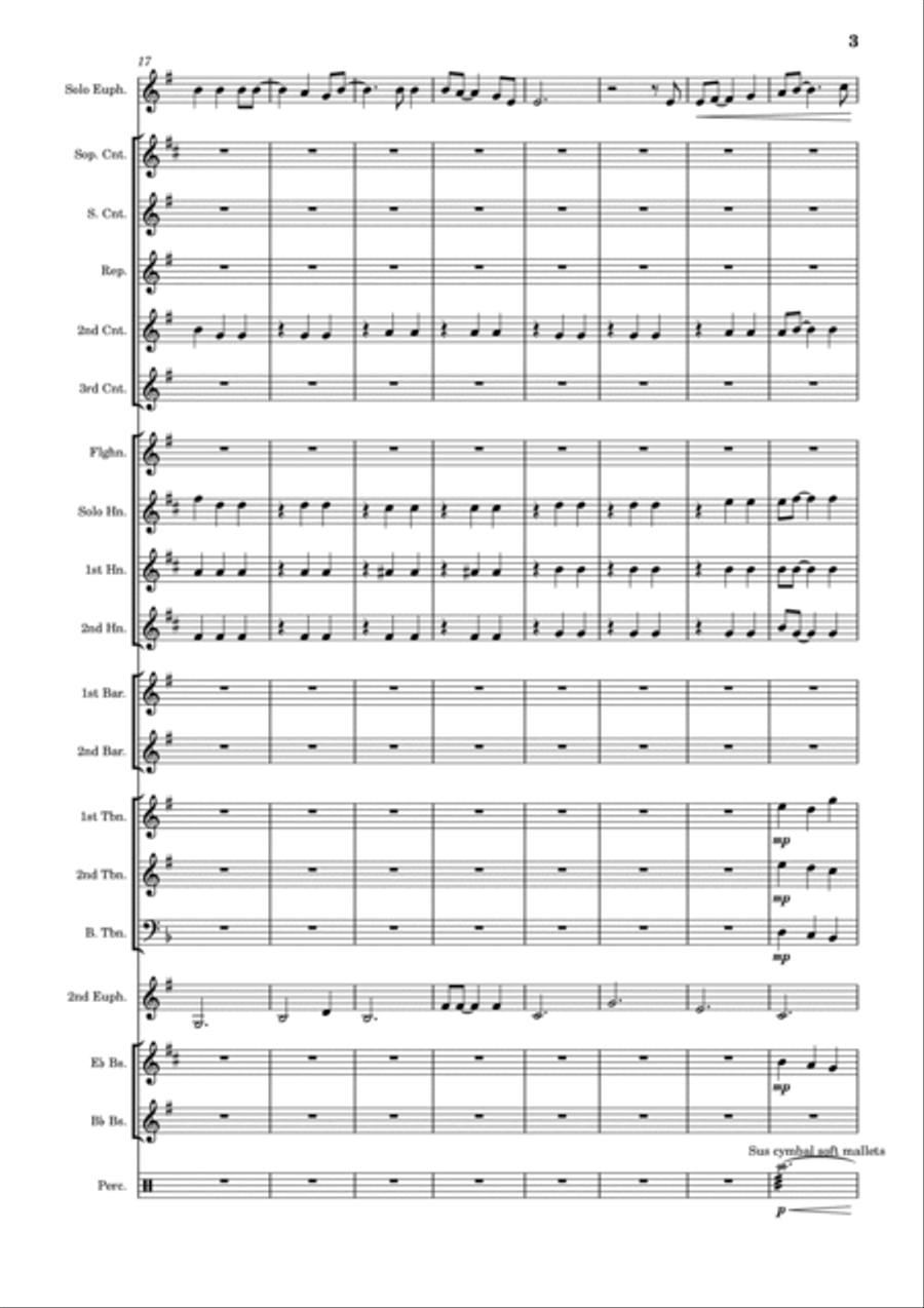 Tightrope Brass Band scores gallery preview page 3