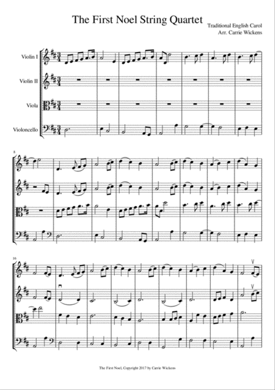 The First Noel String Quartet