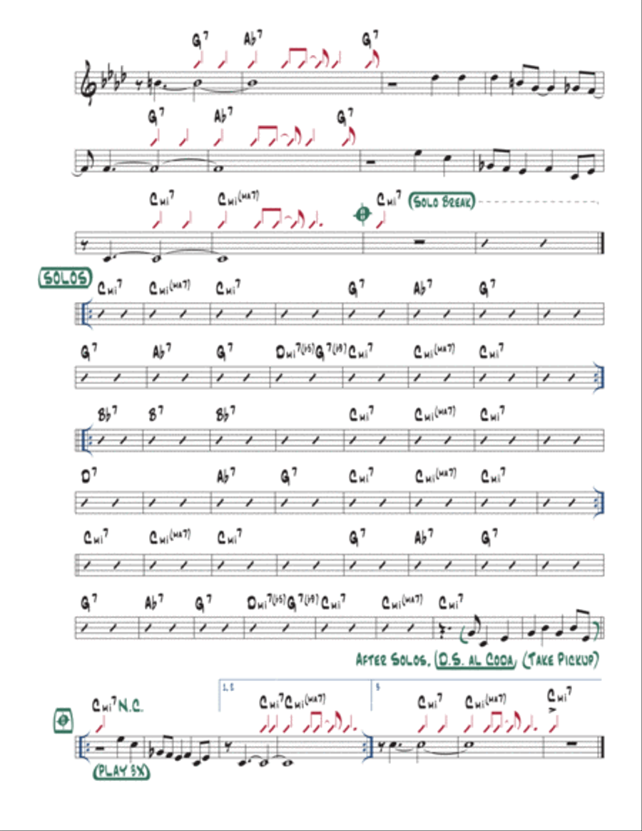 The Cape Verdean Blues Voice scores gallery preview page 2