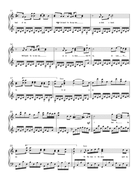 Come Sail Away (Late Intermediate Piano) image number null