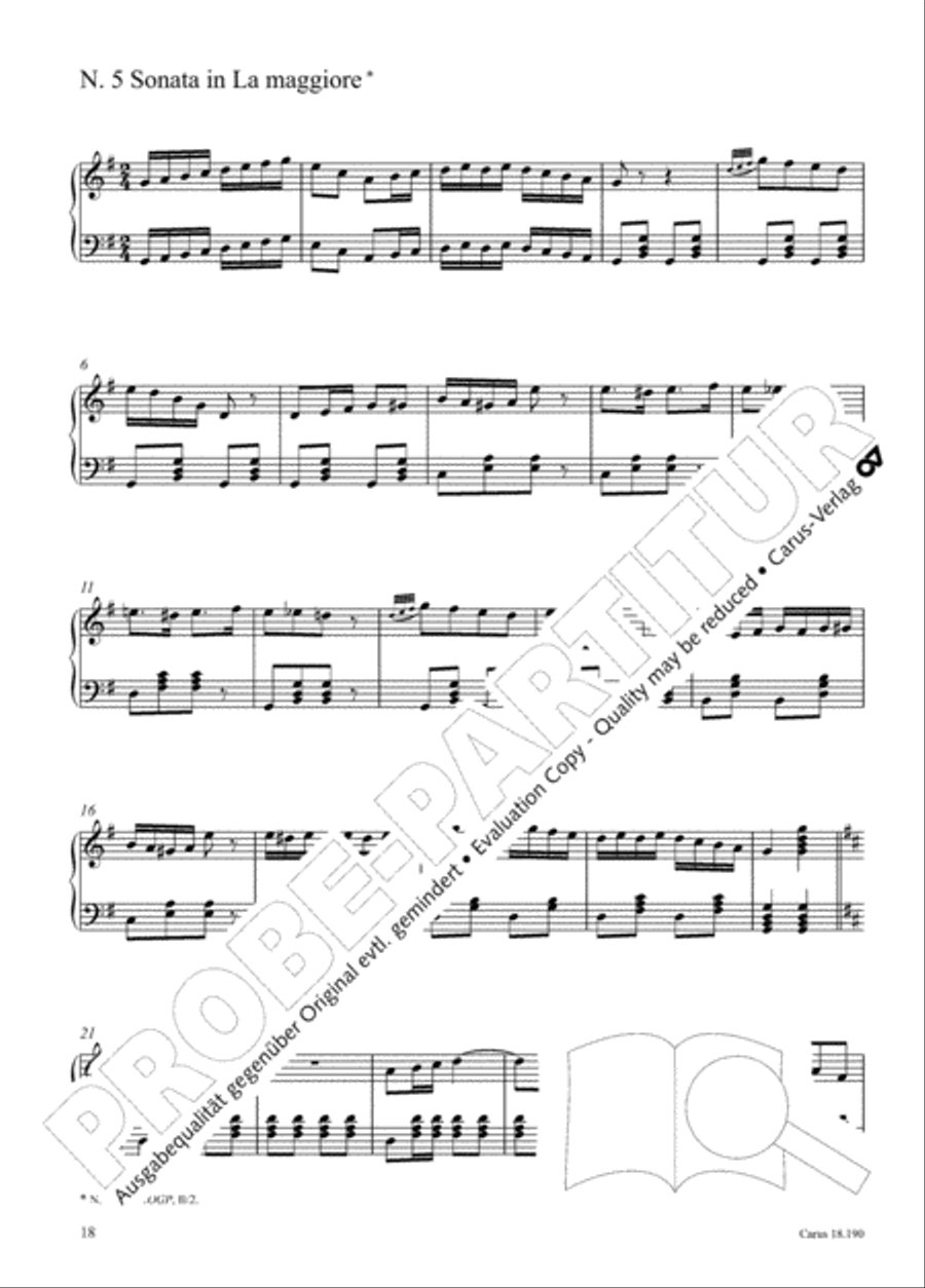 Puccini: Sonate, Versetti, Marce. Selected Organ Works Organ Solo scores gallery preview page 19