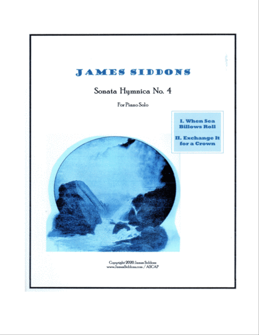 Sonata Hymnica No. 4 Piano Solo scores gallery preview page 1