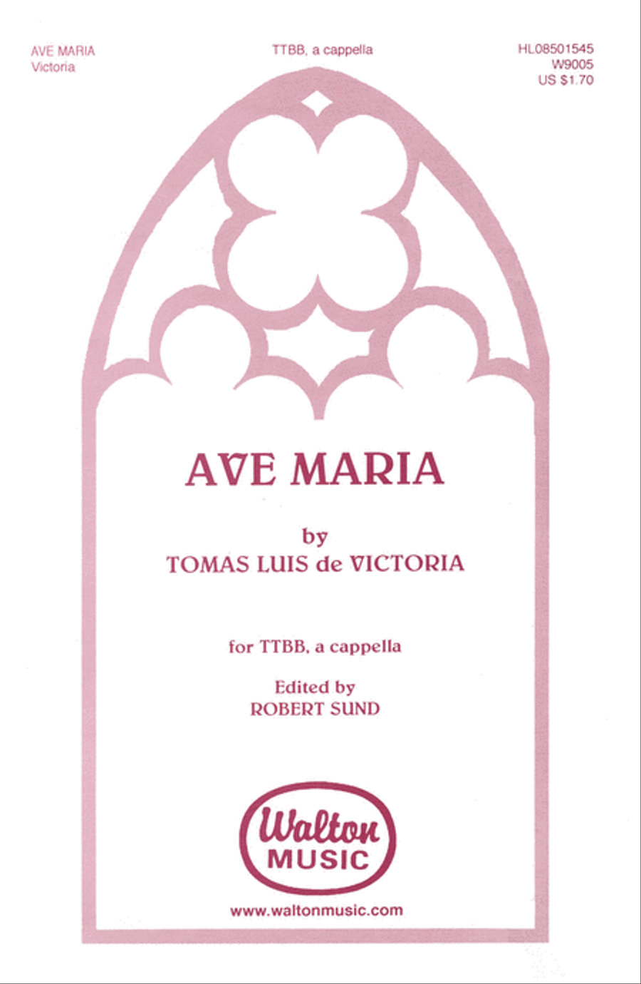 Ave Maria - TTBB TTBB scores gallery preview page 1