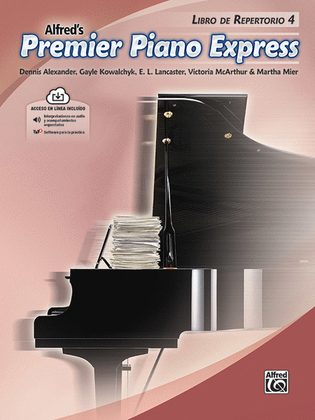 Book cover for Premier Piano Express -- Libro de Repertorio 4