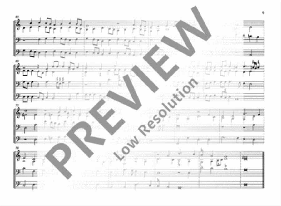20 Free Organ Works of the North German School Organ scores gallery preview page 10
