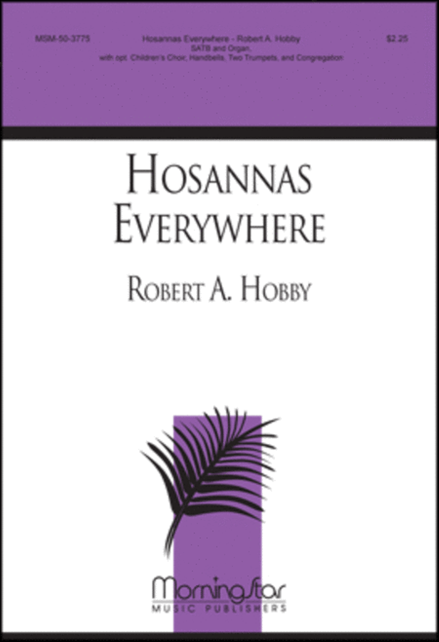 Hosannas Everywhere 4-Part scores gallery preview page 1