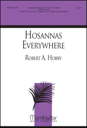 Book cover for Hosannas Everywhere (Choral Score)